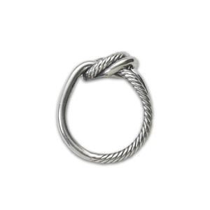 Sterling Silver Crew Knot Ring