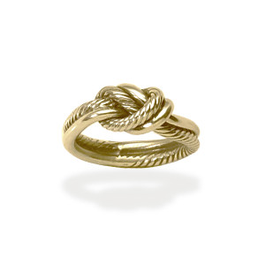 14k Gold Crew Knot Ring