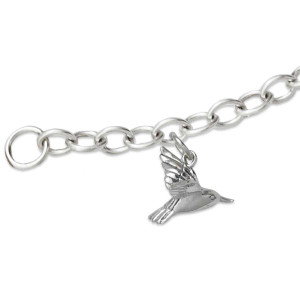 Sterling Silver Garden Charm Bracelet