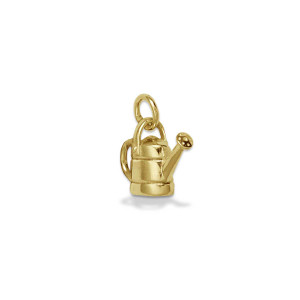 14k Gold Watering Can Charm