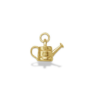 14k Gold Watering Can Charm