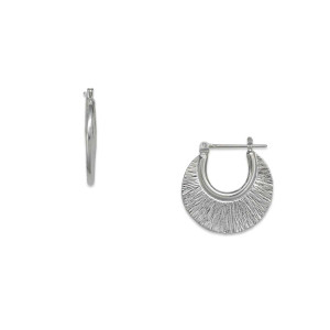 Sterling Silver Sierra Hoop Earrings