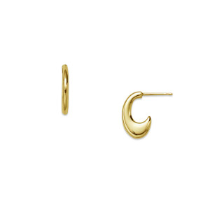 14k Gold Soho Hoop Earrings