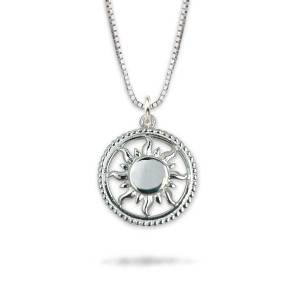 Sterling Silver Sunshine Pendant