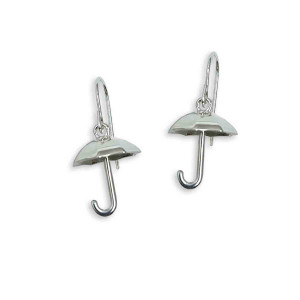 Sterling Silver Umbrella Earrings