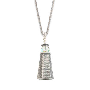 Sterling Silver Beacon Lighthouse Pendant