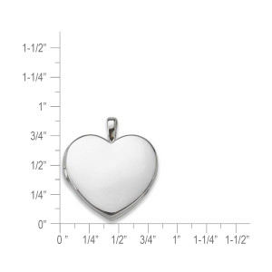 Sterling Silver Heart Locket