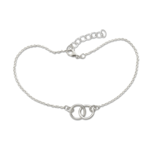 Sterling Silver Mini Twosome Bracelet