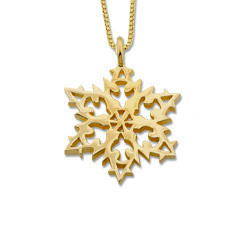 14k Gold Snowflake 2007 Charm