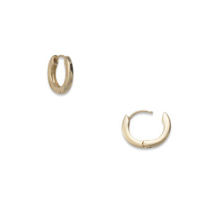 14K Gold Mila Huggie Hoops