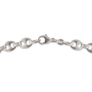 Sterling Silver Anchor Chain Bracelet