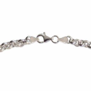 Sterling Silver Rolo Chain Bracelet