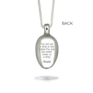 Sterling Silver Sea Spoon Pendant