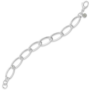 Sterling Silver Bold Link Chain Bracelet