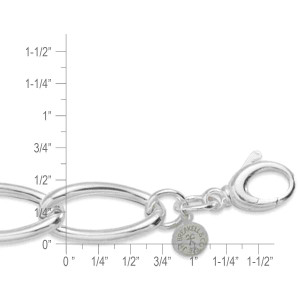 Sterling Silver Bold Link Chain Bracelet