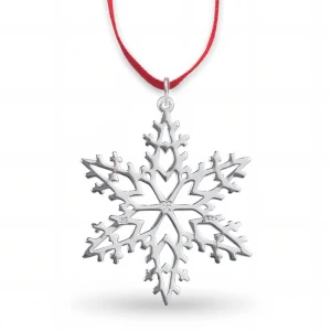 Sterling Silver 2026 Morning Frost Snowflake Ornament