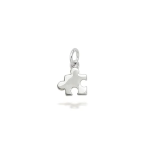 Sterling Silver Puzzle Piece Charm