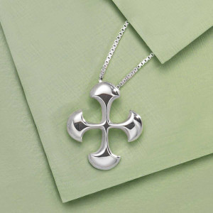 Sterling Silver Celtic Cross Pendant