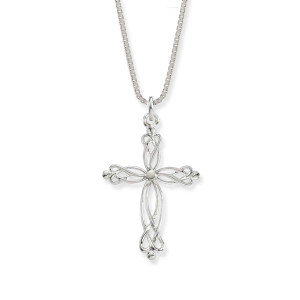 Sterling Silver Fiona Cross Pendant