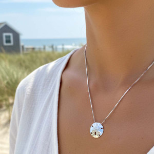 Sterling Silver Sand Dollar Pendant