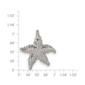 Sterling Silver Starfish Pendant