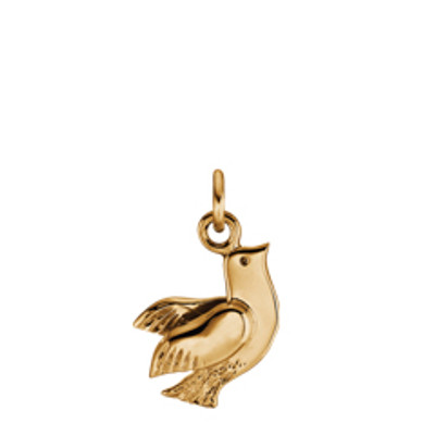 Peace Messanger 14kt Dove Charm Peace Messanger 14kt Dove Charm