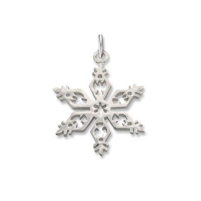 Sterling Silver 2006 Snow Angels Snowflake Charm Sterling Silver 2006 Snow Angels Snowflake Charm