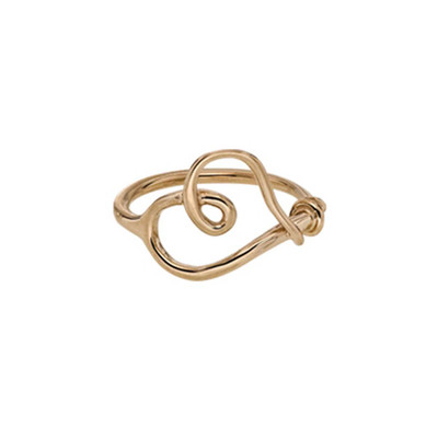 14K Gold Heart Ring