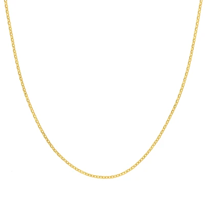 14K Gold 2mm Cable Chain