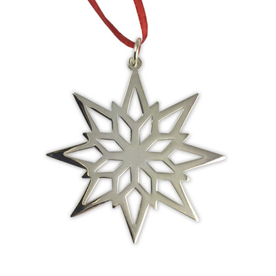 Sterling Silver 2018 Starlight Snowflake Ornament Sterling Silver 2018 Starlight Snowflake Ornament