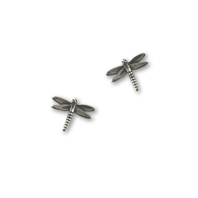 Sterling Silver Dragonfly Post Earrings