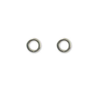 Sterling Silver Circle Post Earrings
