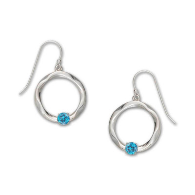 Blue Topaz Earrings Australia | Desiderate – Desiderate PTY LTD