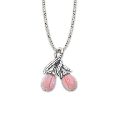 JHBreakell Sterling Silver Tulip Pendant JHBreakell Sterling Silver Tulip Pendant