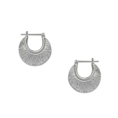 Sterling Silver Sierra Hoop Earrings
