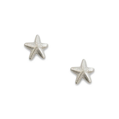 Sterling Silver Starfish Post Earrings Sterling Silver Starfish Post Earrings