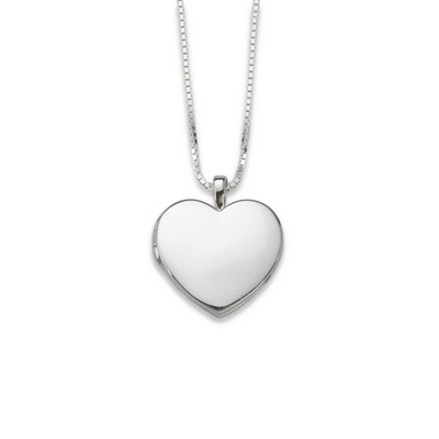 Sterling Silver Heart Locket Sterling Silver Heart Locket
