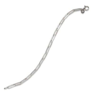 Wear Sterling Silver Anchor Chain Bracelet