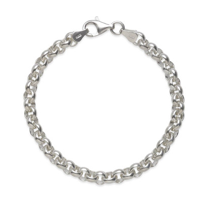 Sterling Silver Rolo Chain Bracelet Sterling Silver Rolo Chain Bracelet
