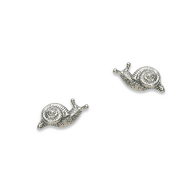 Sterling Silver Lil Snail Earrings