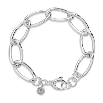 Sterling Silver Bold Link Chain Bracelet