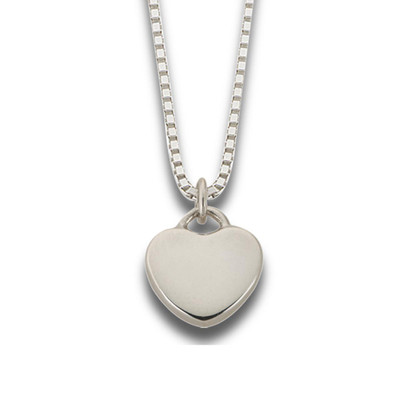 Shop Sterling Silver Candy Heart Pendant Online - J.H. Breakell