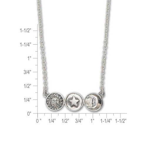 GIFTPRAMD Sun Moon Star Friendship Necklace for 3 Best Friend India | Ubuy