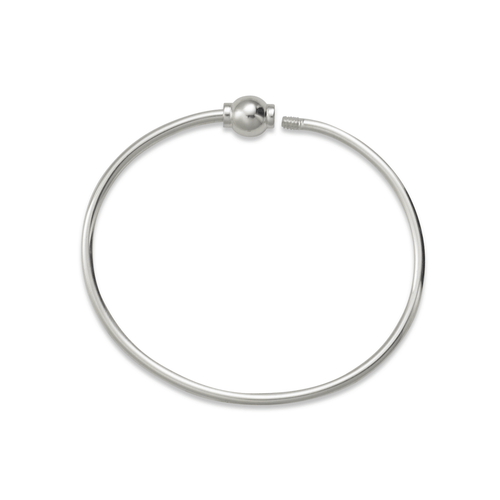 Sterling Silver Screw Clasp Bracelet - J.H. Breakell and Co.
