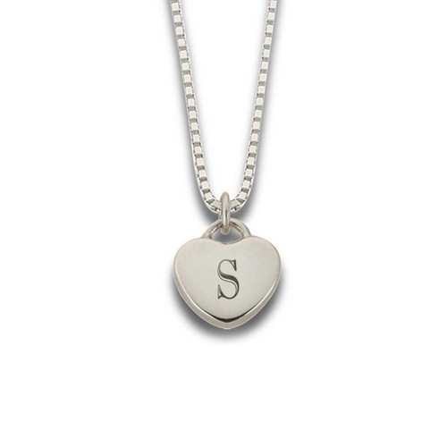 Shop Sterling Silver Candy Heart Pendant Online - J.H. Breakell
