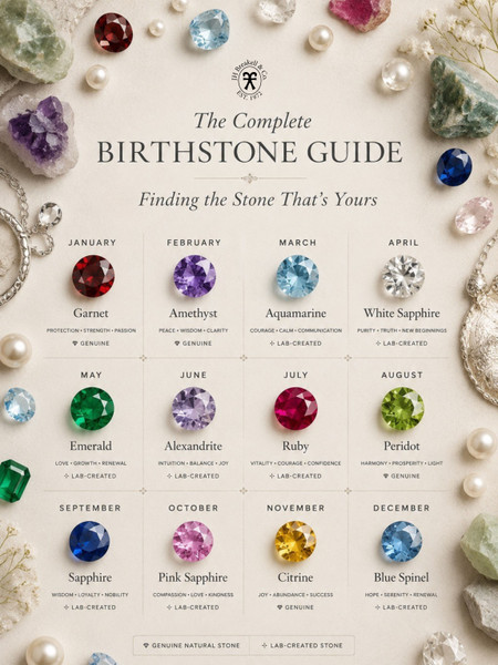 The Complete Birthstone Guide — Finding the Stone That's Yours