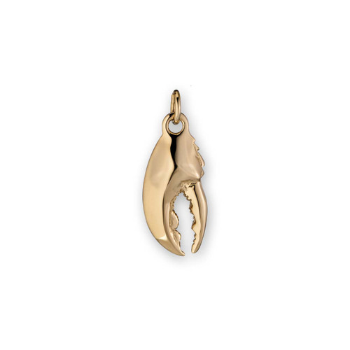 Large Lobster Claw Pendant Gold or Silver — Keith Field Goldsmith