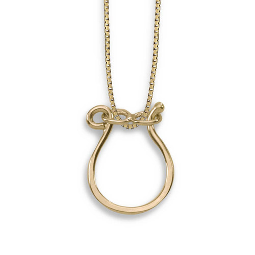 Donna Gold Chain with Charm Necklace | Ben-Amun jewelry