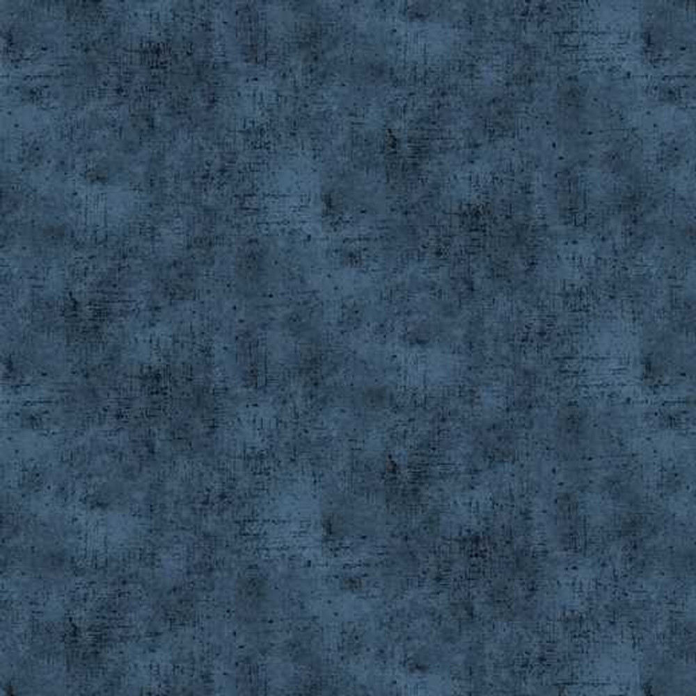 Denim Blue Grunge Organic Cotton Lycra Knit