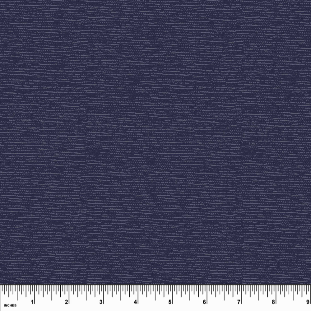 Custom Textured Navy Cotton Lycra Knit